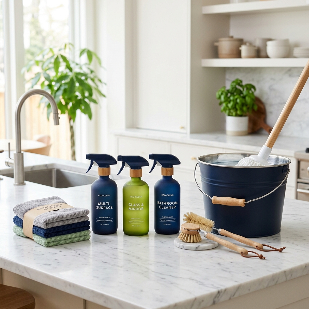 Professional cleaning supplies